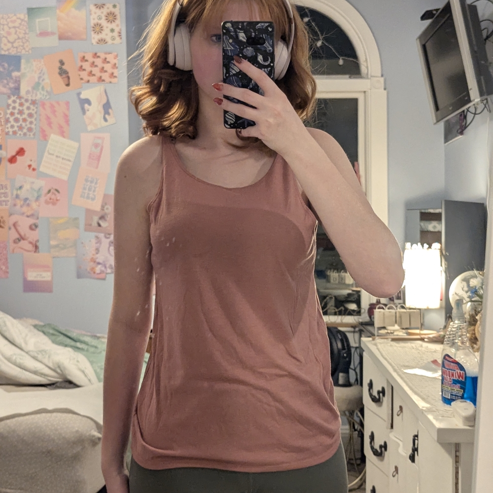 Women's Sleeveless Top in Rose by [Brand]